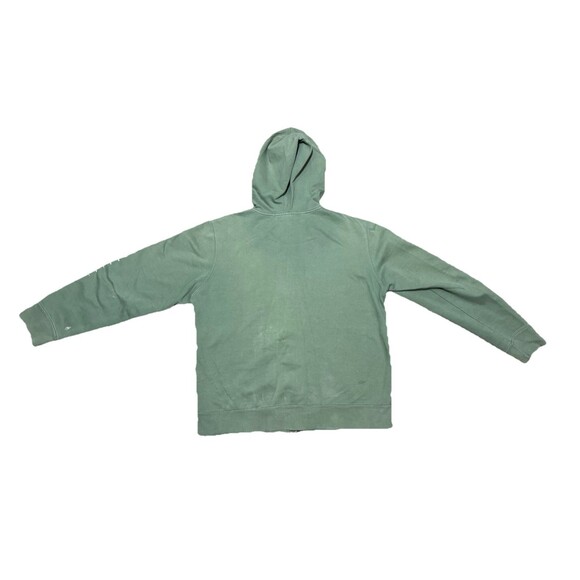 Vintage Hurley Hoodie Men’s XL Green Zip Up Sweater Skate Surf Y2K Grunge - Picture 5 of 5